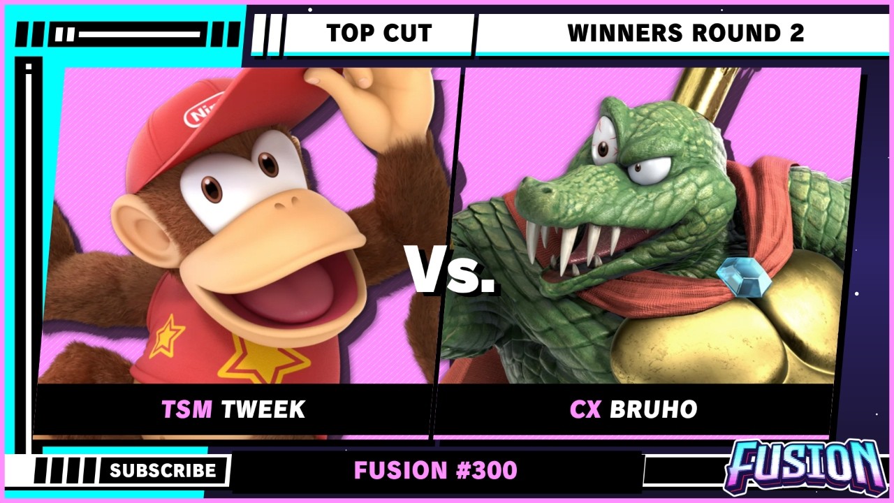 Fusion #300 &mdash; Топ-сетка &mdash; Второй раунд виннеров &mdash; Tweek (Diddy Kong) против Bruho (King K. Rool) ...
