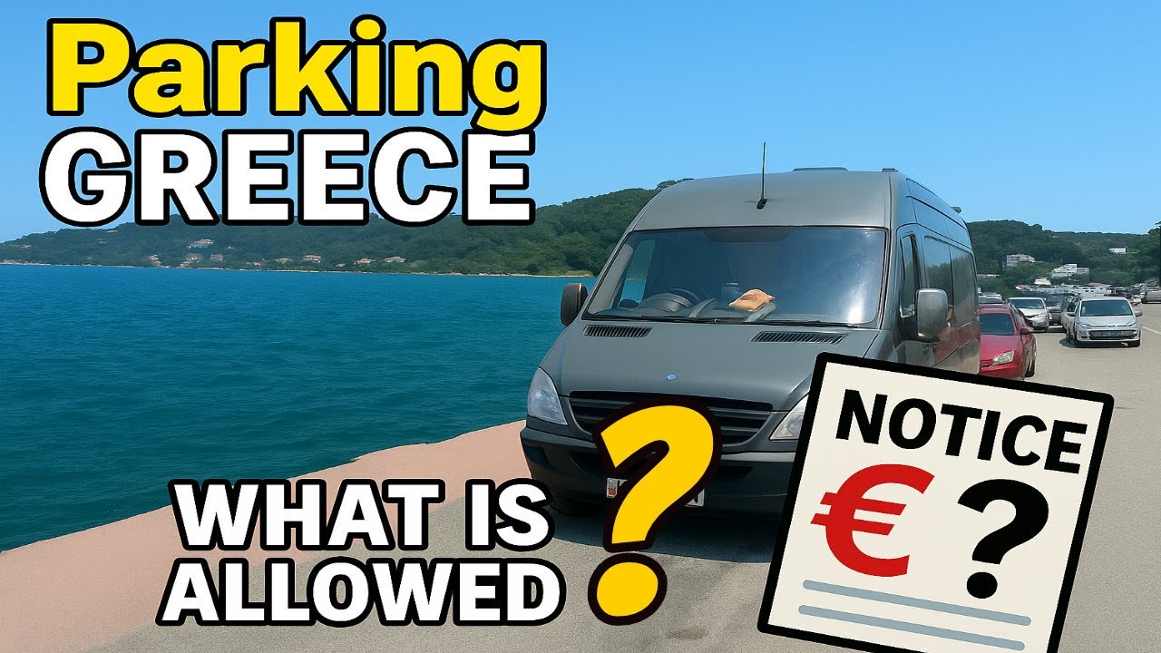 Is it illegal to SLEEP in your campervan in Greece? 2025
