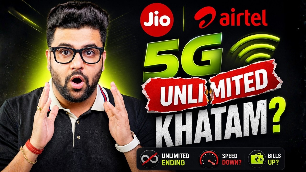 Jio Airtel Ending Unlimited 5G  Plans | Ab Data Mehenga Hoga | Business News