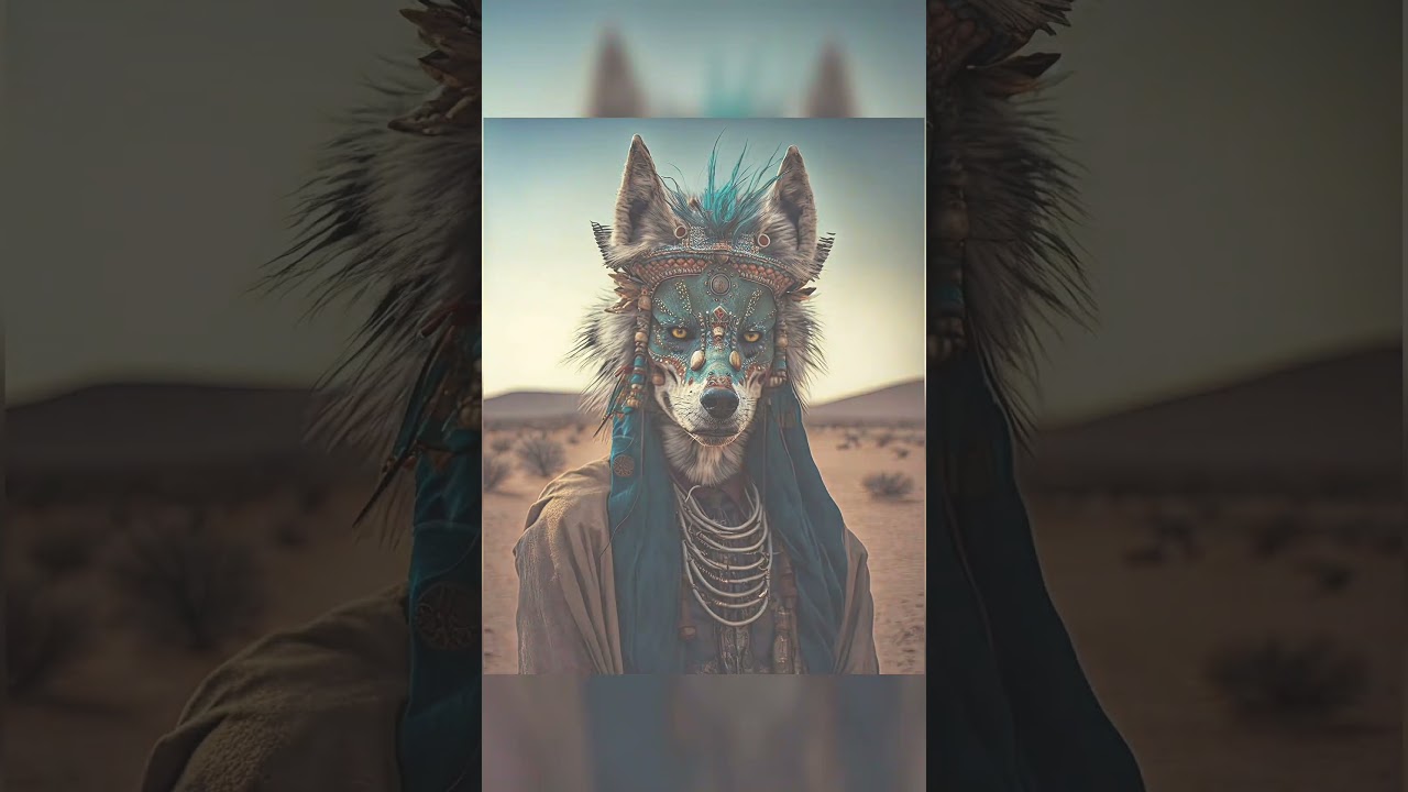 Anthropomorphic WOLVES 🐺#shorts #animals #3d #wolves