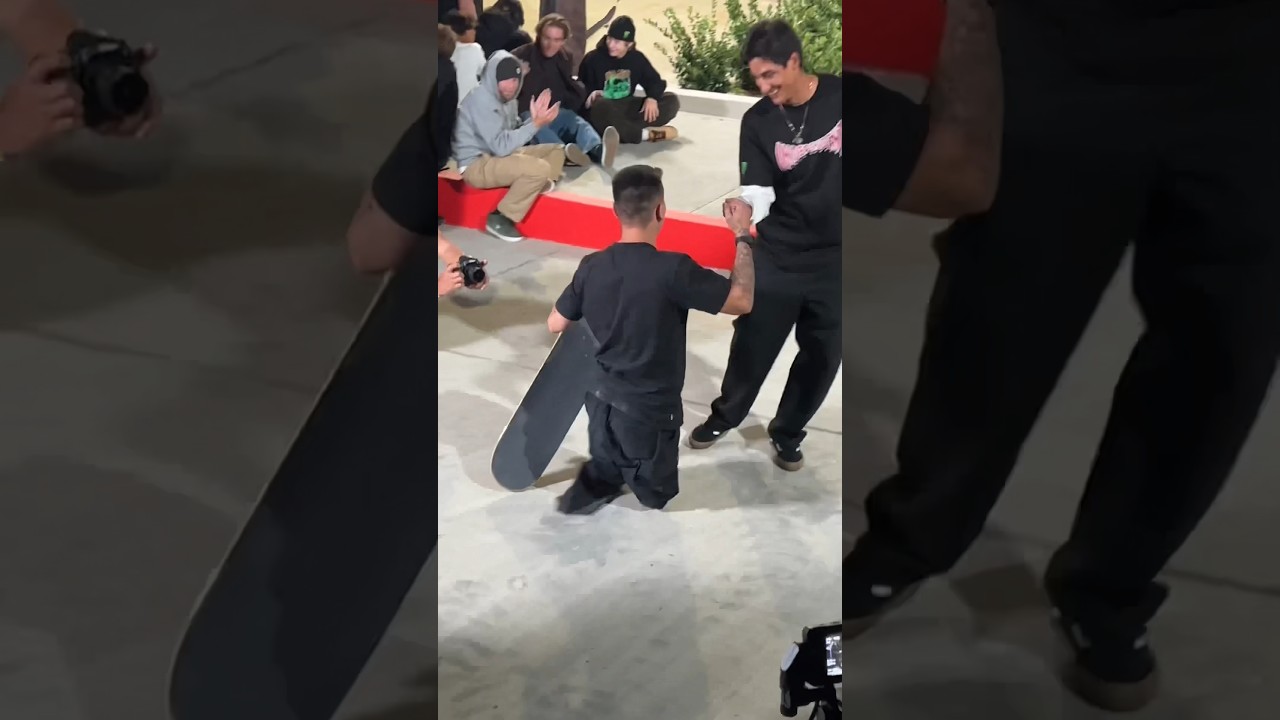 Adaptive skateboarder Felipe Nunes is a legend!🇧🇷