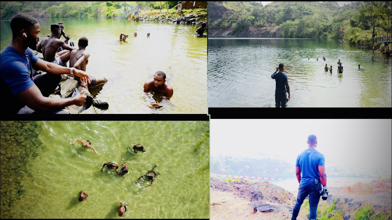 Is this Africa, or Heaven? | The blue lake | Liberia 🇱🇷