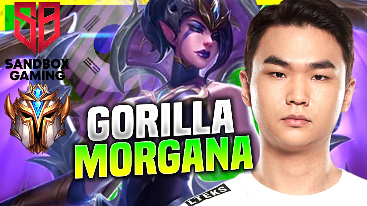 GORILLA DOMINATING MORGANA! - SB GorillA Plays Morgana Supp vs Alistar! | KR SoloQ Patch 10.22