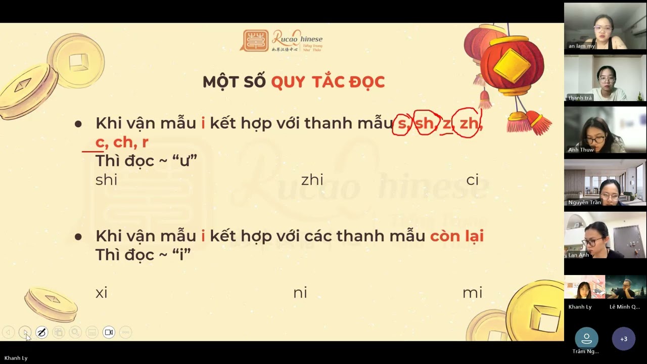 RucaoChinese-Khánh Ly-CB Buổi 3 (Phát âm 3)