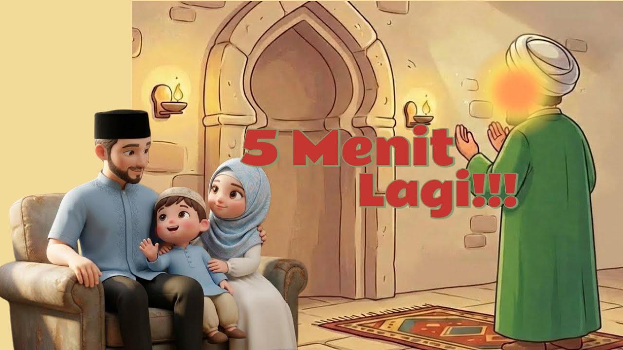 5 Menit Lagi | Kisah Fatimah & Ali Belajar Sholat di Awal Waktu - Teladan Ahlulbayt Nabi