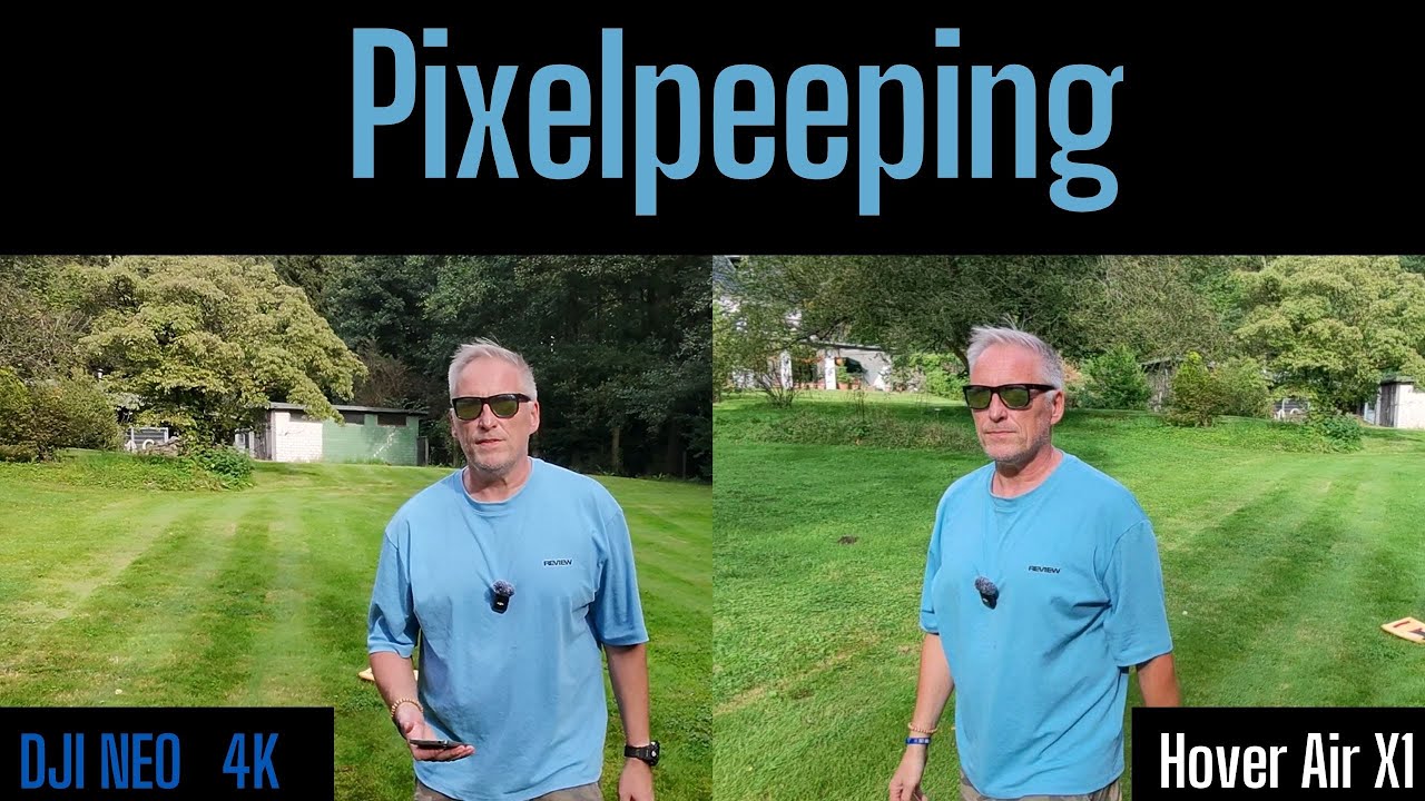 DJI NEO vs Hover Air X1 4k gegen 2.7k und 1080 60fps - der ultimative Vergleich