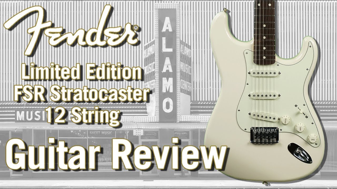 Limited Fender Stratocaster XII 12 String Electric Guitar - Guitar Review