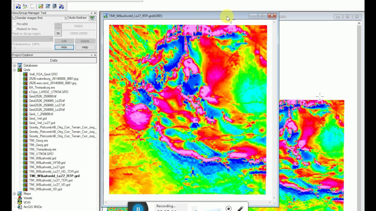 Geosoft - 11 Image Processing of Magnetic Data