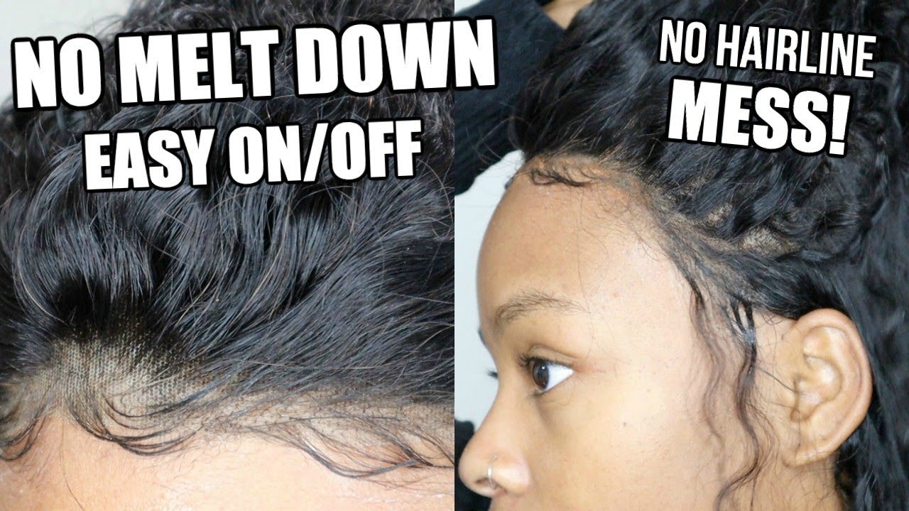 SECURE Your Frontal Wig With NO GLUE, NO GEL, NO BALD CAP!!! Ft. RPG Hair
