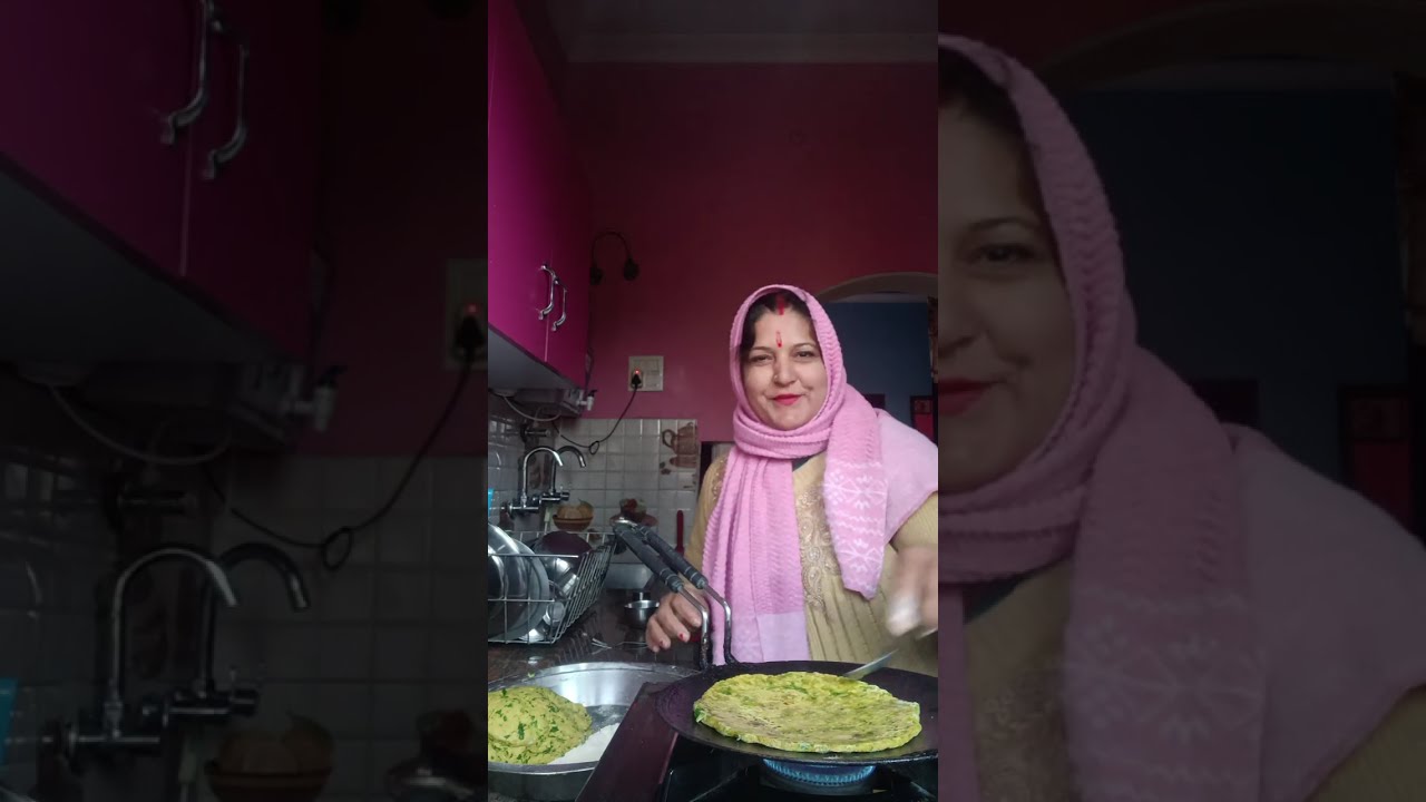 मेथी के पराठे।🫕