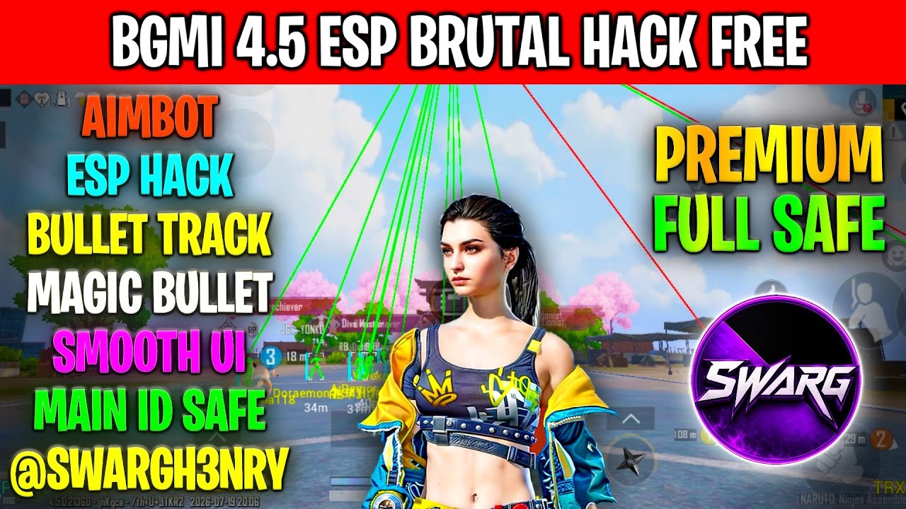 BGMI HACK 4.5 | BGMI 4.5 MOD APK | BGMI ESP HACK | BGMI NEW HACK TODAY | HOW TO HACK BGMI HACK