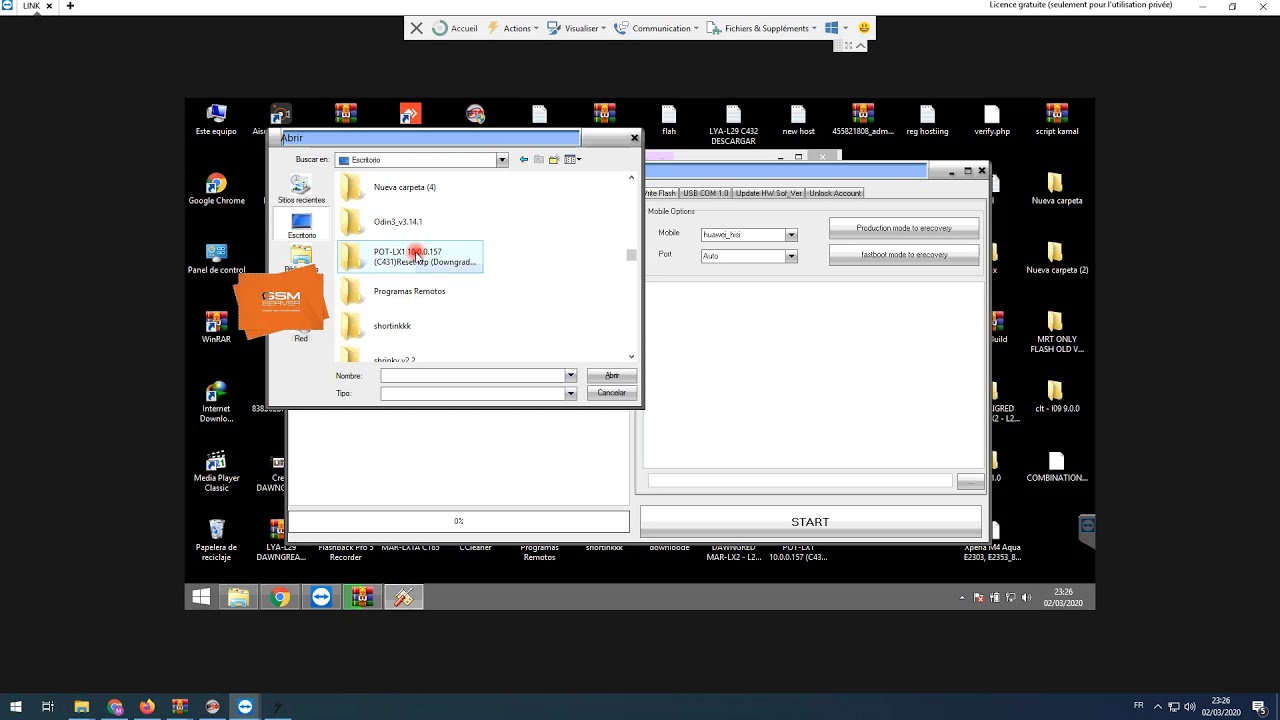 POT-L21 & POT-LX1 & Potter-L21  10.0.0.157 (C431) Reset Frp (Downgrade Firmware) Exclusive
