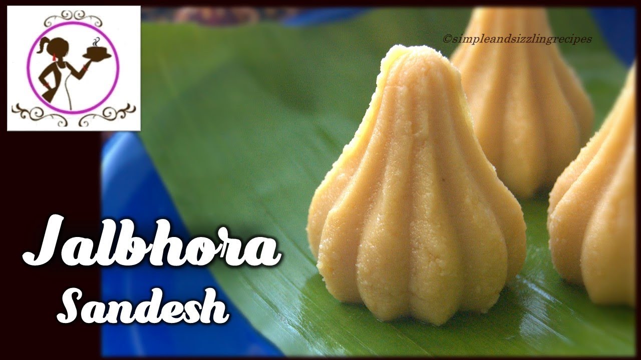 জলভরা সন্দেশ - Nolen Gurer Jalbhora Sandesh | Liquid Filled Date Palm Jaggery Sandesh Recipe