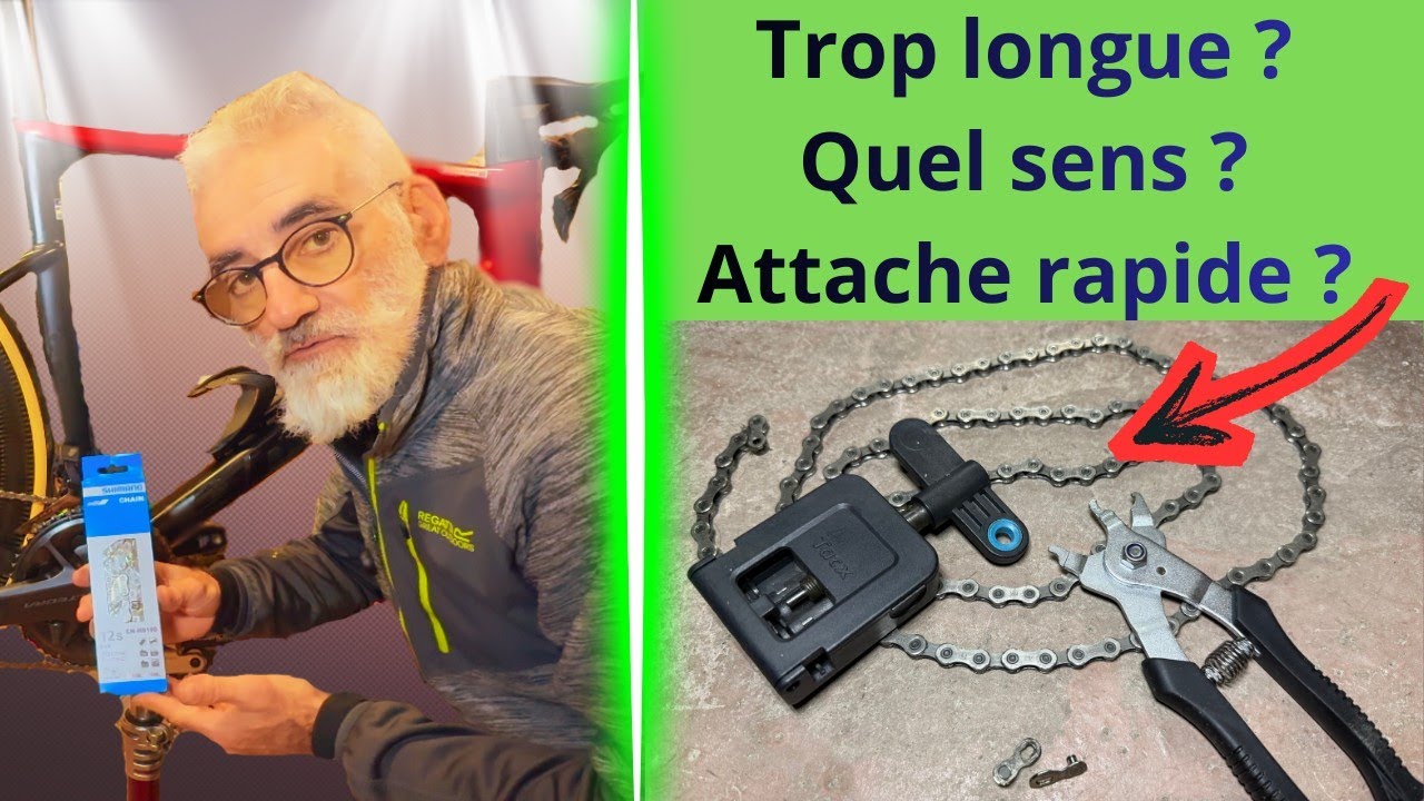 Chaîne de vélo usée ? Voici comment le vérifier et la changer avec ma méthode