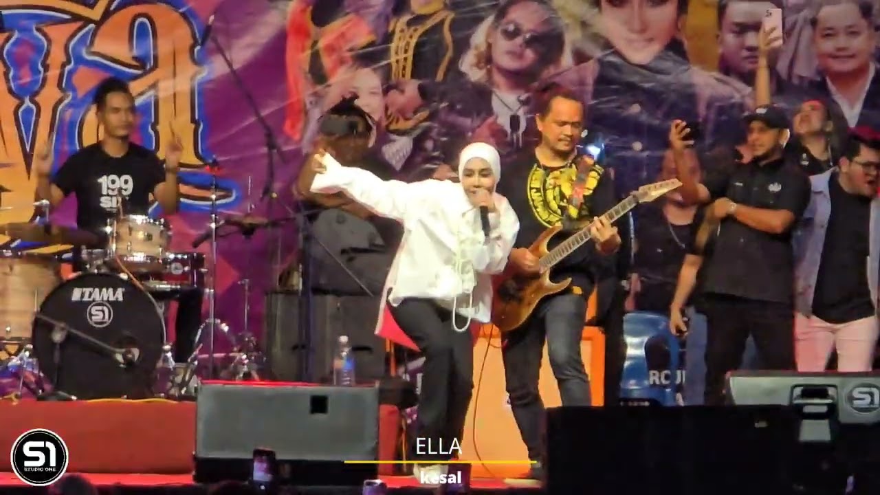 ELLA - KESAL ( live kunak )