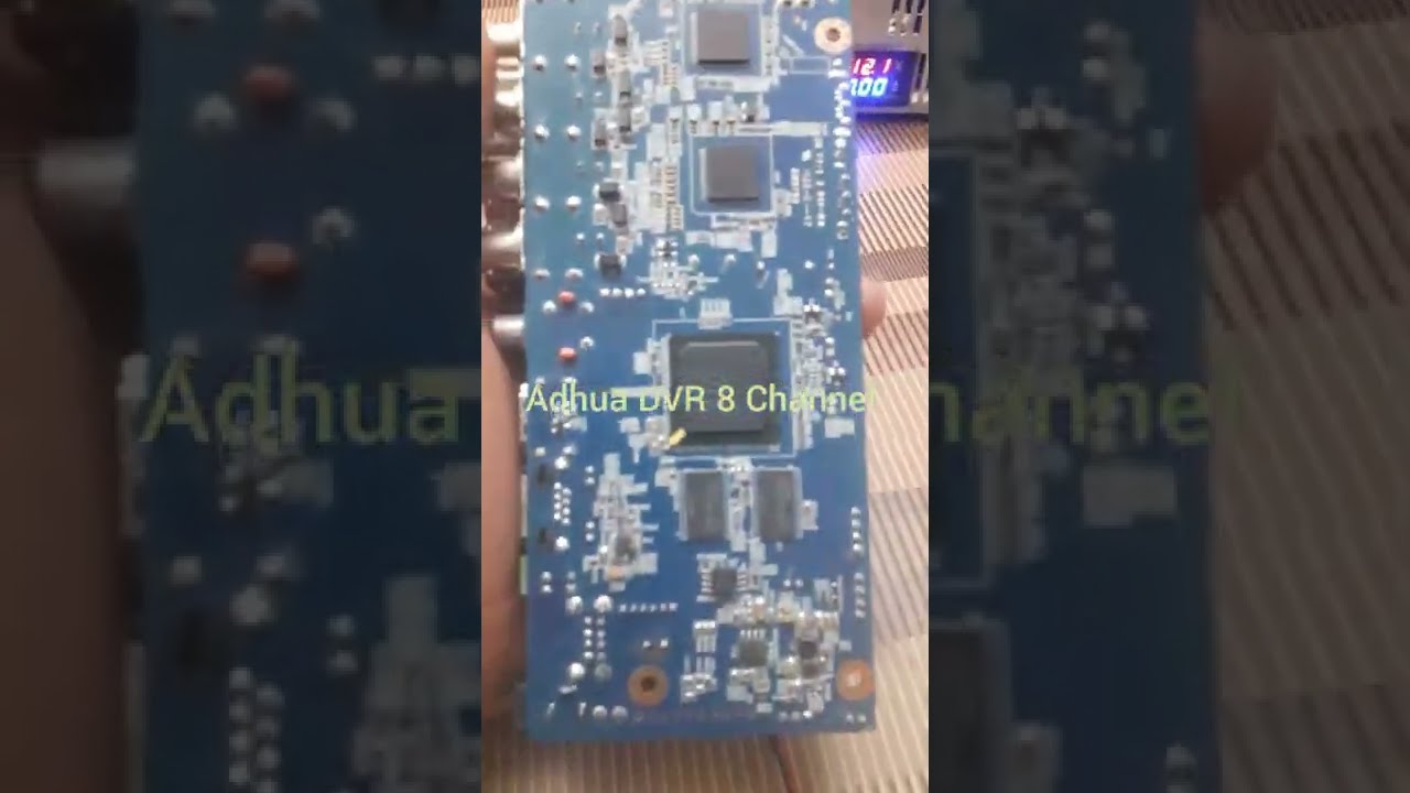 Dahua DVR 8 Channel Power Issues (Not Turn on ) No display and Power Failure
