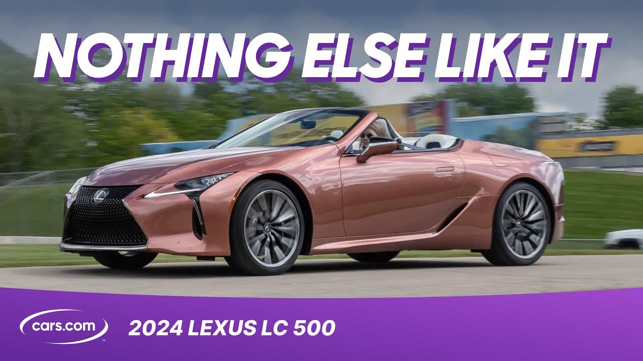 Обзор кабриолета Lexus LC 500 2024 года: ничто другое не сравнится с ним