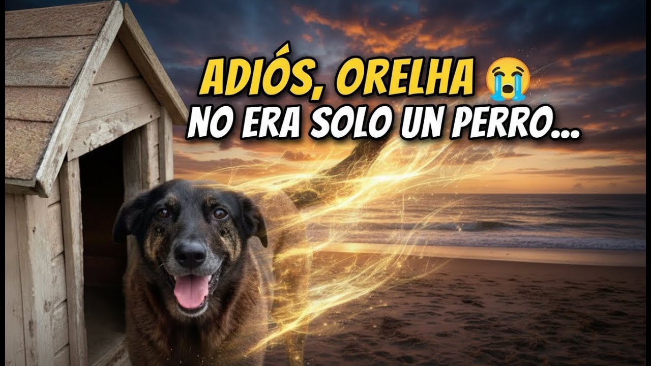 No Era Solo Un Perro, Era Un Ángel: El Brutal Adiós de ORELHA en Brasil |Y La Oración Que Le Debemos