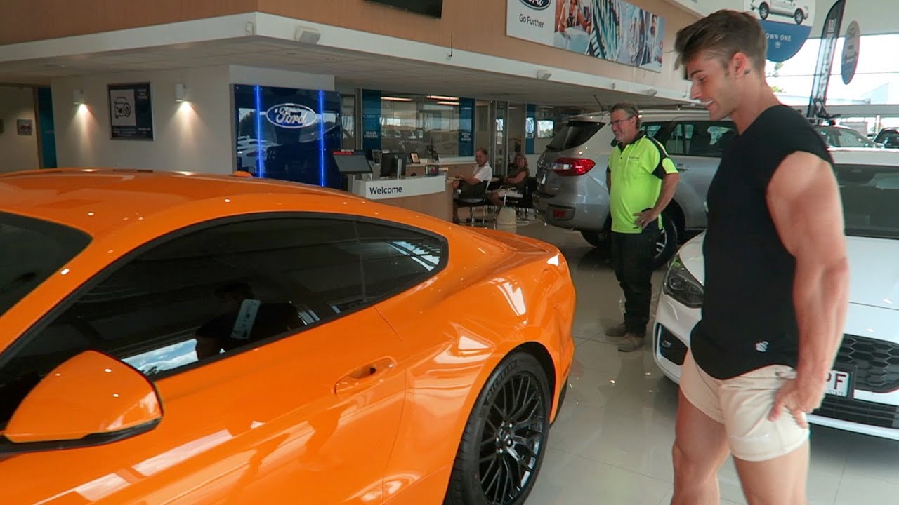 PICKING UP MY NEW CAR  & CHEST DAY WITH MAX