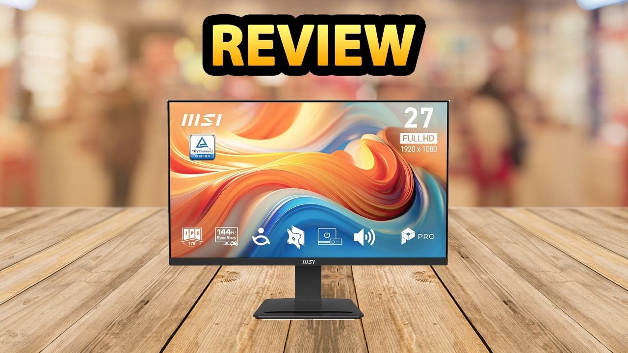 MSI PRO MP273 E14A 27 Inch IPS Gaming Monitor ✅ Review