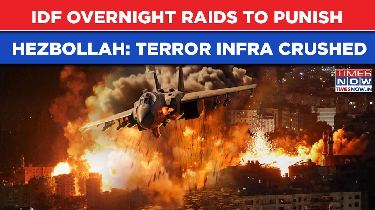 IDF Overnight Raids To Punish Hezbollah For Deal Violation: Militants' Lebanon Terror Infra Crushed