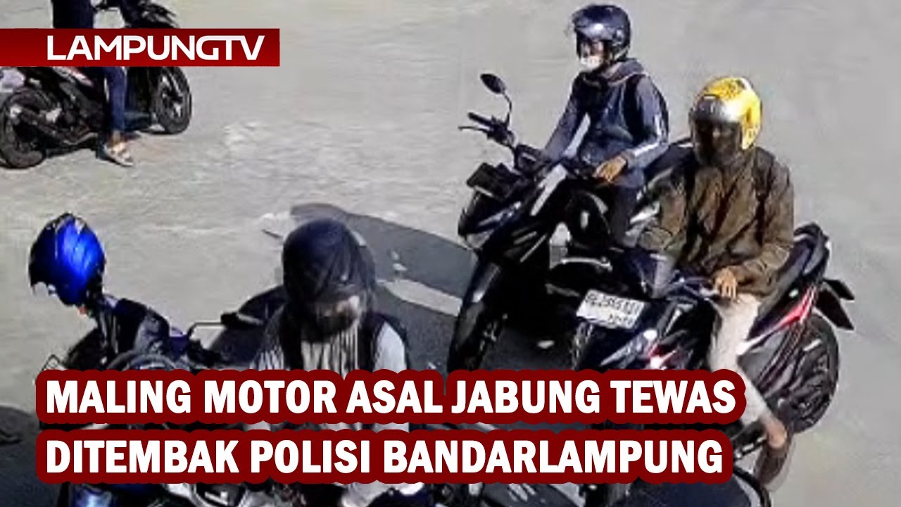 Maling Motor Asal Jabung Tewas Ditembak Polisi Bandarlampung