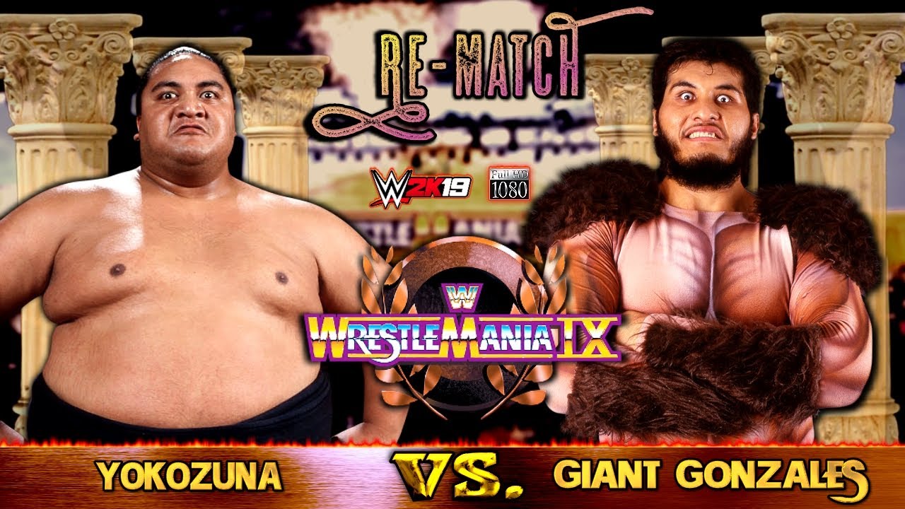 WWF | Yokozuna VS. Giant Gonzales | WWE2K19 Gameplay