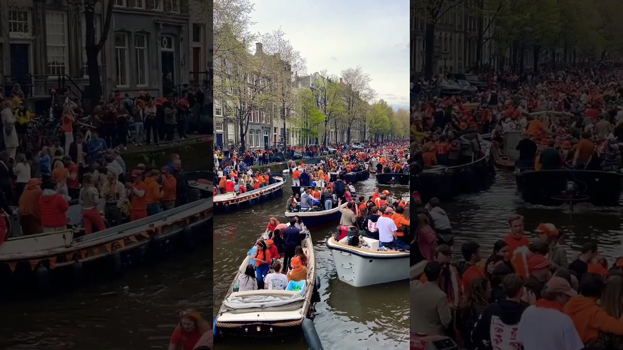 King&rsquo;s Day 2024 🇳🇱 #koningsdag #kingsday #2024 #amsterdam #visitamsterdam #netherlands #viralvideo