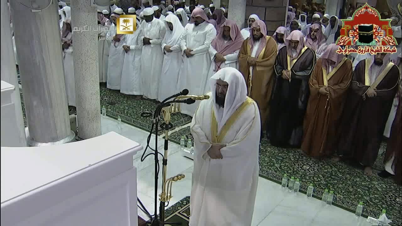 صلاة التراويح 1435هـ الليلة 7 الشيخ عبدالرحمن السديس سورة الانعام 37 - 111