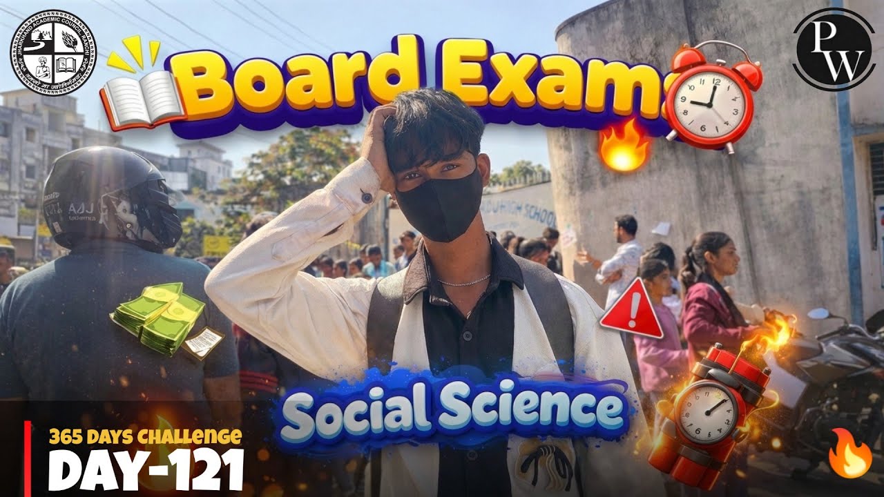 Social Science Me Fas Jaate Aaj To Ft. @jac-boardwallah | Day-121 | Daily Vlogs | 365 Days Challenge