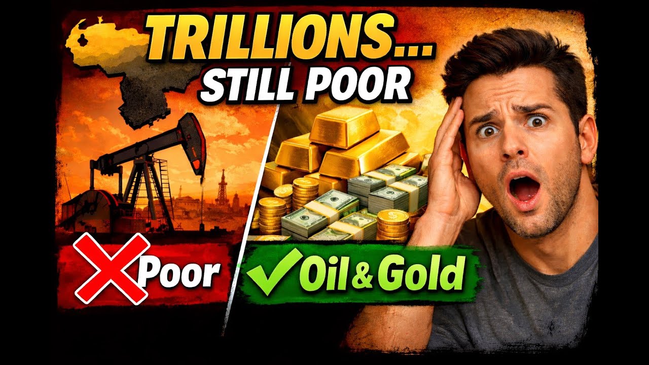 Venezuela Is Rich… But Why Is It Poor? 💰 Oil, Gold & Hidden Economy Explained