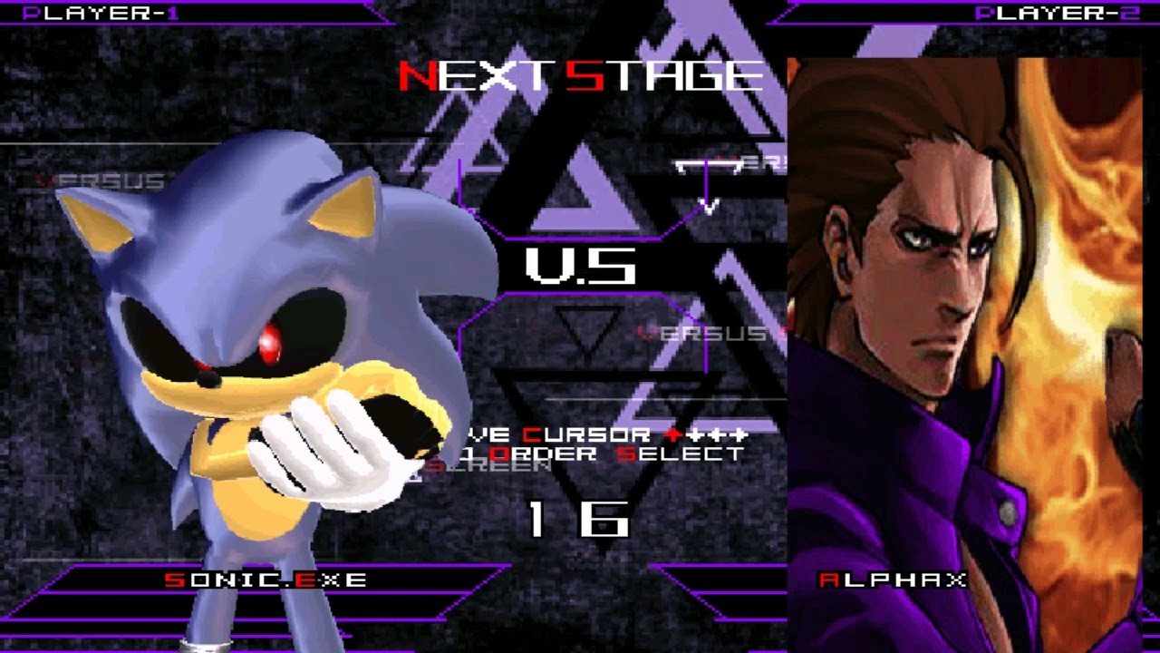 [KOF TDR] New Sonic.exe (True Exetior) vs. Some Characters