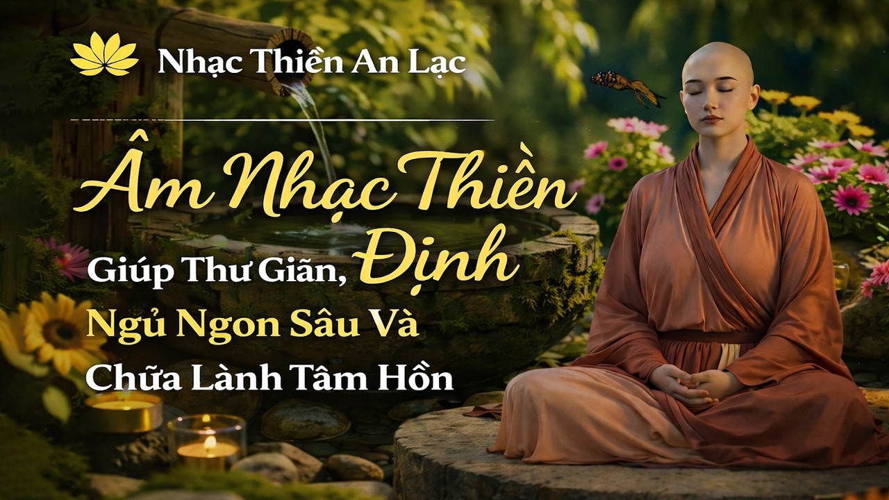 Âm Nhạc Thiền Định Giúp Thư Giãn, Ngủ Ngon Sâu Và Chữa Lành Tâm Hồn