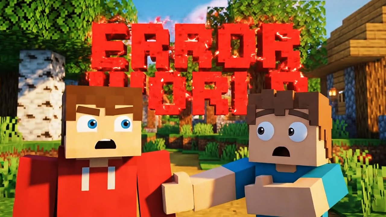 Аниме по Minecraft: Майки Джей Джей против сошедшего с ума мира – анимация по Minecraft