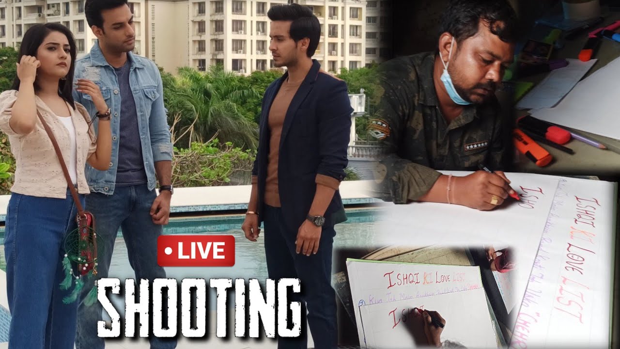 ishq par zor nahin | shooting vlog |making| bhind the scence| ishqaan
