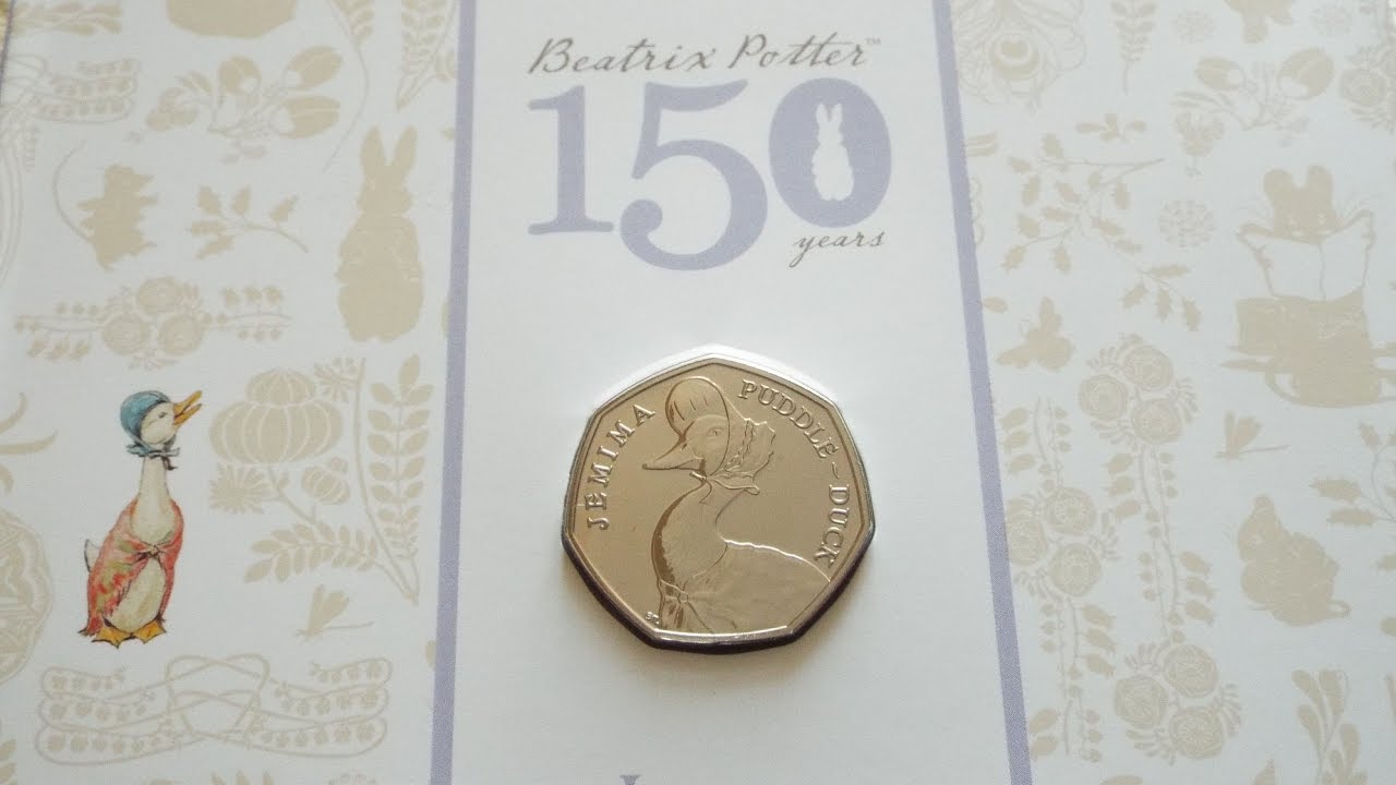 Jemima Puddle-Duck 50p Coin!