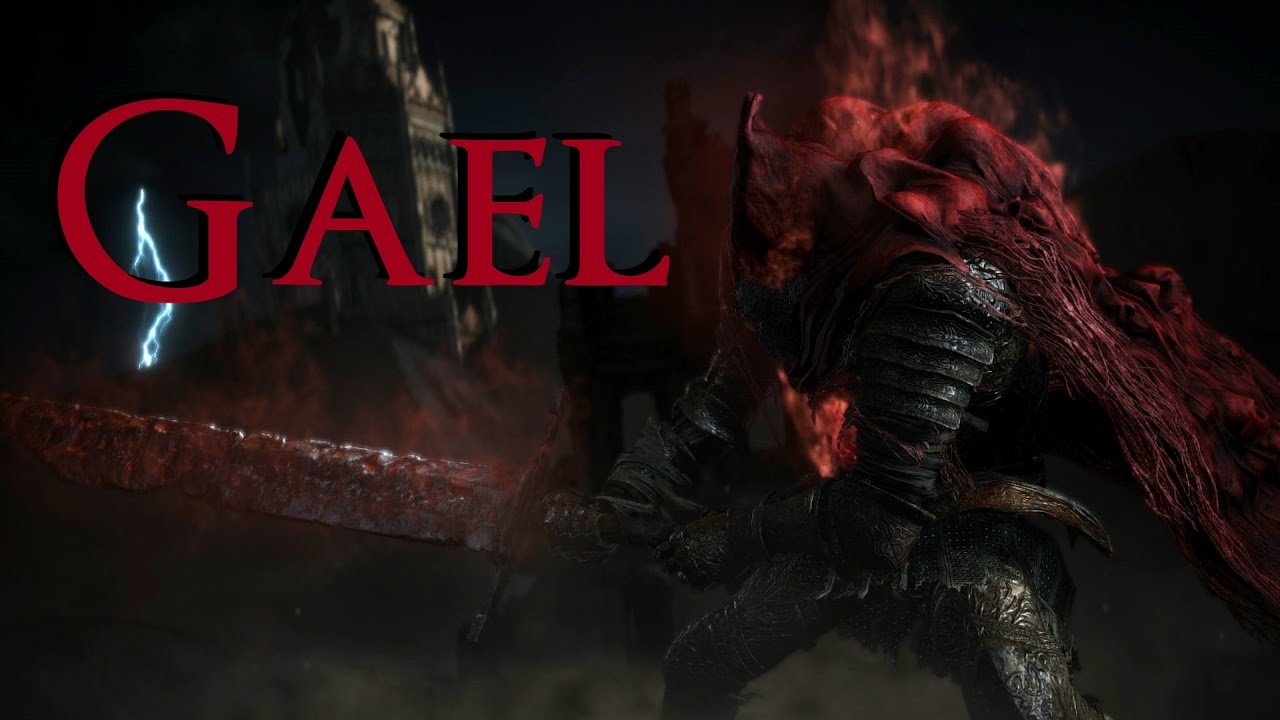 Dark Souls 3: The Ringed City - Slave Knight Gael NG+ / No HUD