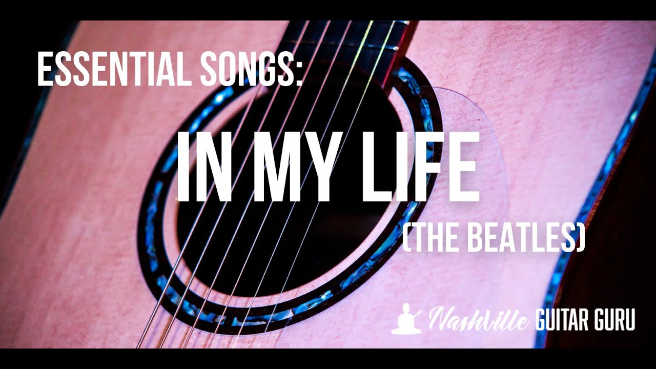 In My Life: Beatles easy solo guitar tutorial