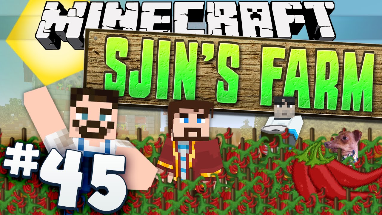 Minecraft - Sjin's Farm #45 - Chilli Man