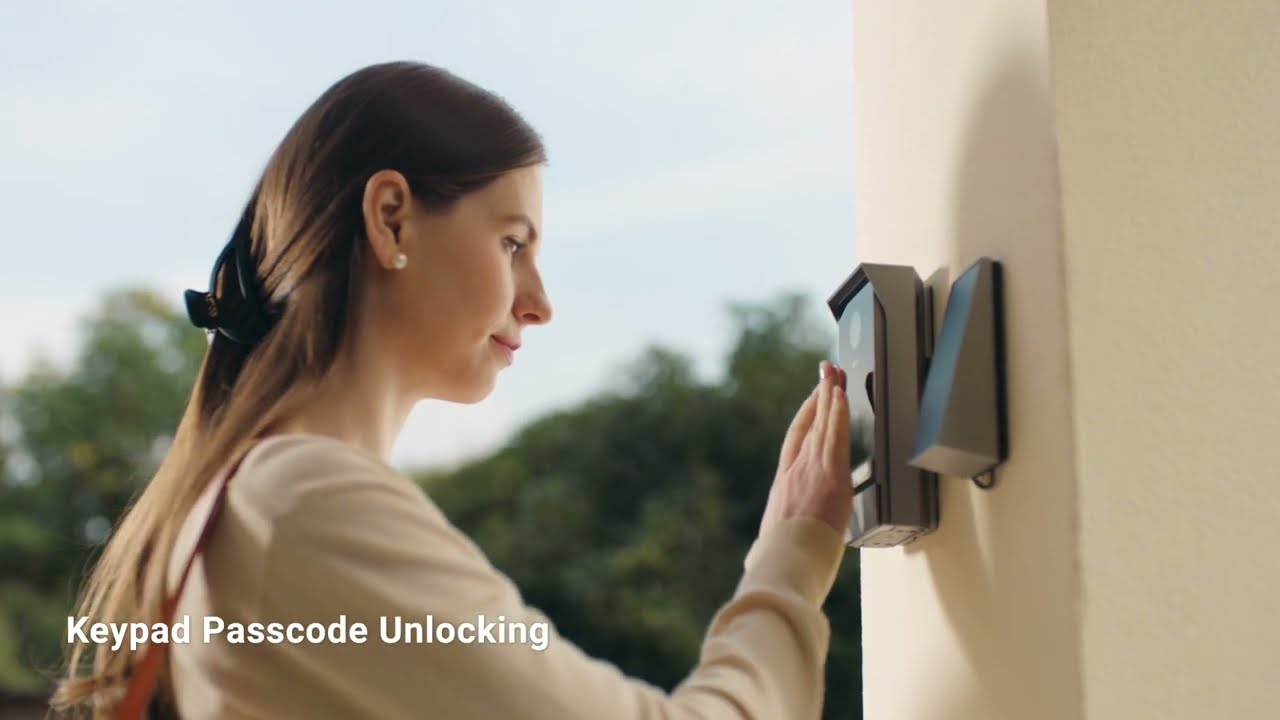 EZVIZ EP7 Smart Home Video Doorphone - Solar powered. Smartly connected. Easily controllable.