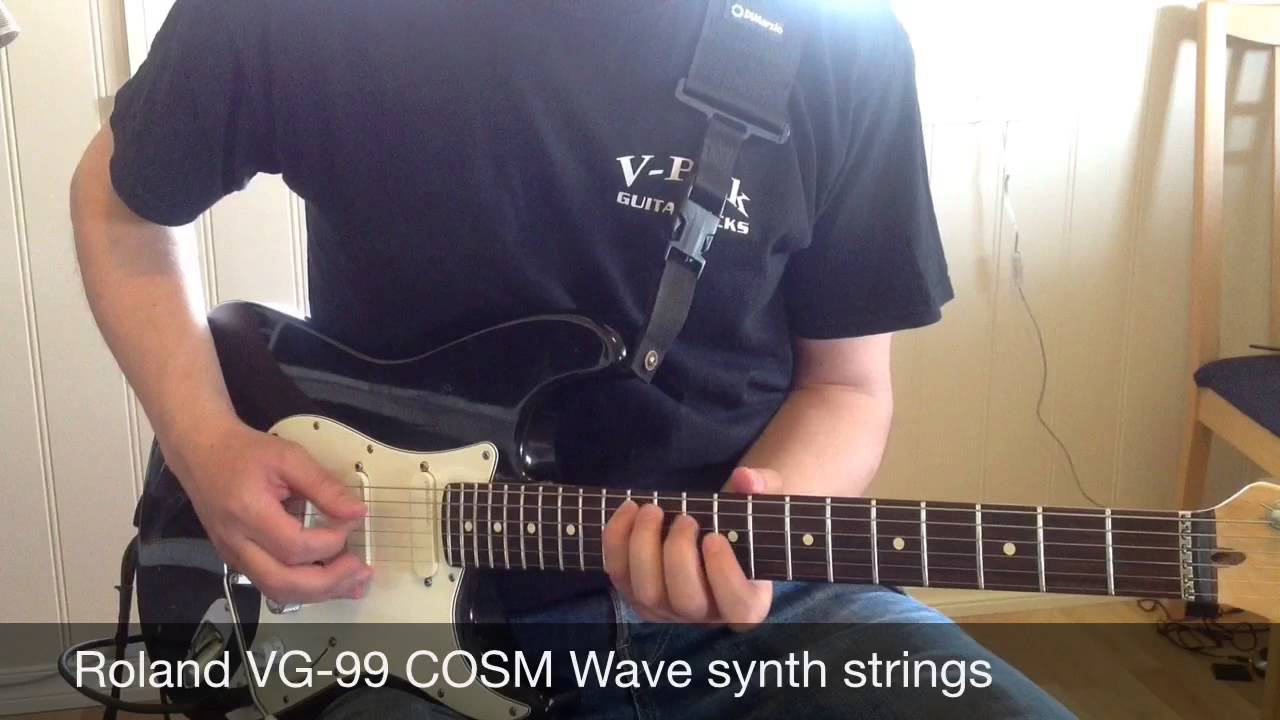 Roland VG-99 strings demo