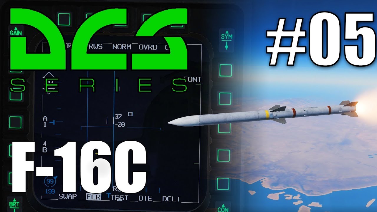 DCS: F-16C - Crashkurs #5 - Fire Control Radar und AIM-120 [Deutsch|4k]