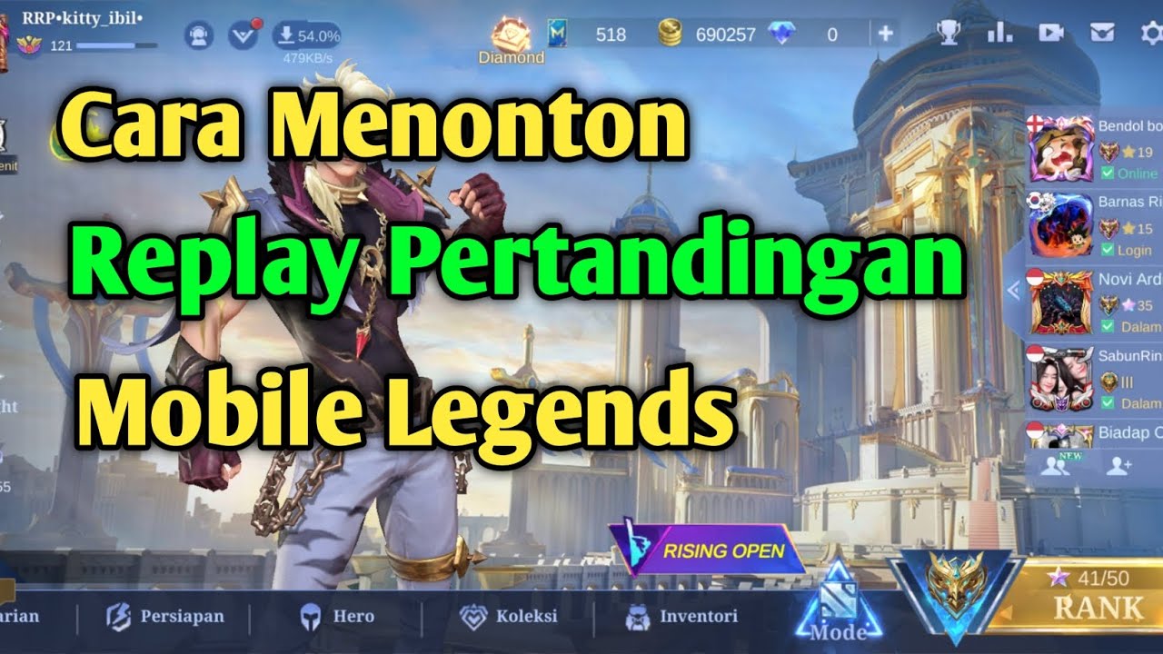 How to Watch the Latest Mobile Legends Match Replays