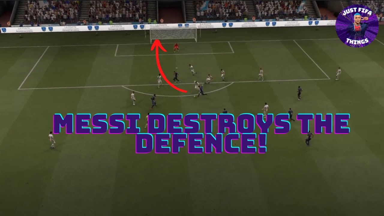 Messi gives the defence no chance! | Fifa 21 Clips | Just Fifa Things