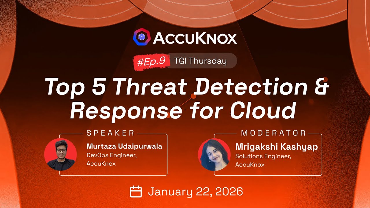 TGIT! Ep.9 | Detection & Response for Cloud, VMs & Containers
