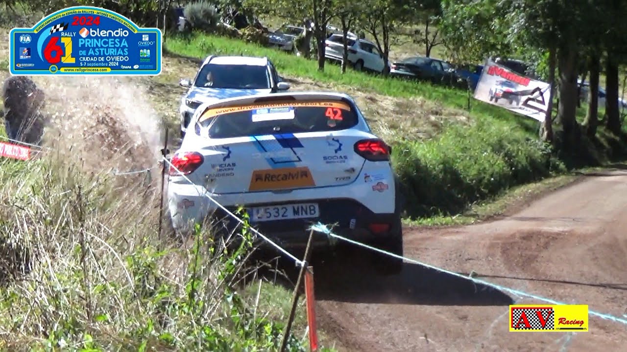 Rally Princesa de Asturias 2024 | Crashes, Show & Maximum Atack | A.V.Racing #rally #scer #crash