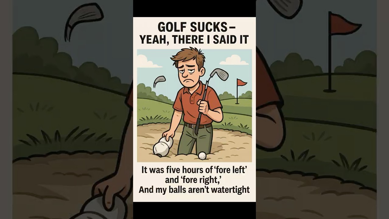 Golf Sucks &ndash; The Jingle You Didn&rsquo;t Know You Needed  😂⛳