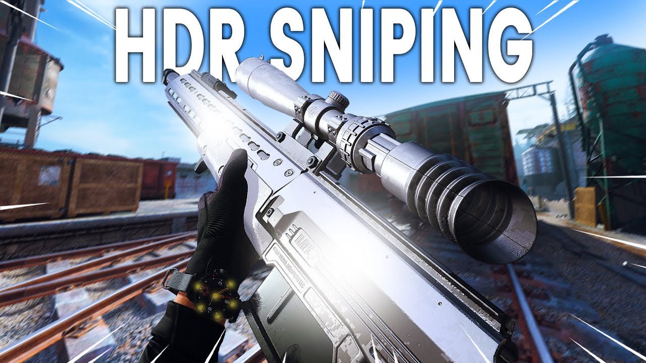 Bunny hopping and rushing with the HDR SNIPER