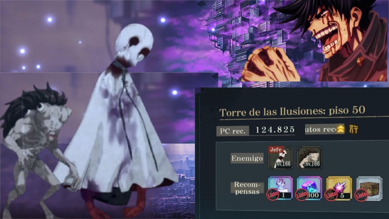 AL FIN!! Torre De Las Ilusiones Piso 50 Con Megumin y Mahito | Jujutsu Kaisen Phantom Parade Global