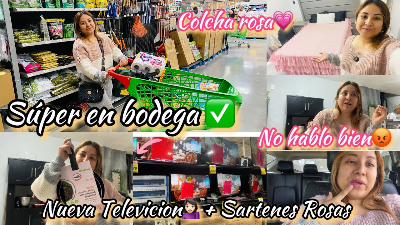 Rutina de ama de casa 🏡 Compra necesaria para el hogar|| Hablo 🤦🏻‍♀️ mal!!👎 